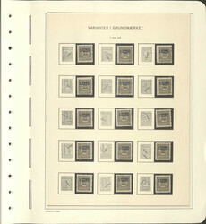 SCHLESWIG/1.ZONE - tolle Spez.-Slg. der Überdruck-Serie 1920 auf ...