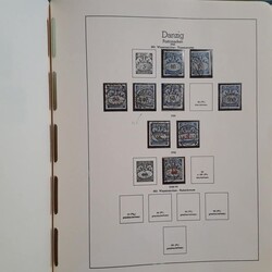 340: Danzig - Postage due stamps