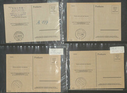 NACHKRIEGSDEUTSCHLAND/BESATZUNGSZONEN - 1945/48, umfangr. Slg. v. ...