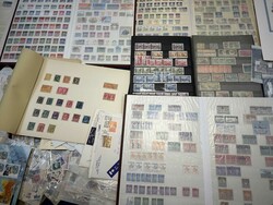 CANADA - Karton mit Marken in Steckbüchern, auf Blättern, ...
