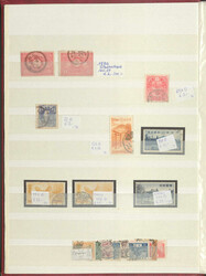 JAPAN - Slg. im grossen Steckbuch, dabei alte Marken, teils interess. ...