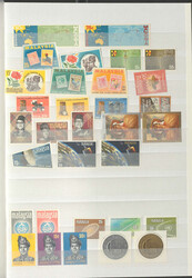 MALAYSIA - 1963/2019, tolle u. umfangr. ** Slg. in 2 grossen, dicken ...