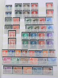 NORWEGEN - 1945/2000, doppelt geführte Slg. im dicken Einsteckbuch, ...