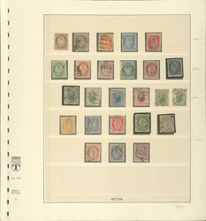 NORWEGEN - 1855/1971, umfangr. Slg. im ...