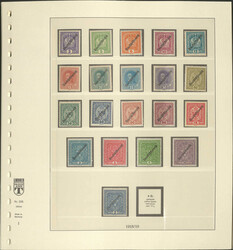 ÖSTERREICH - 1918/38, nahezu kpl. u. hauptsächl. ** Slg. sauber im ...