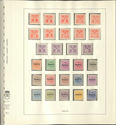 ÖSTERREICH - 1945/96, kpl. ** Slg. im Lindner-Falzlos-Vordruckalbum. ...