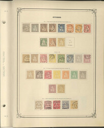 SCHWEIZ - 1850/1996, umfangr. # Slg. im grossen Yvert-Album, ab 5 ...
