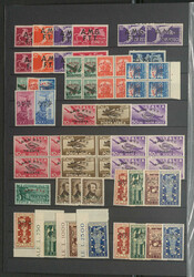 TRIEST ZONE A - 1947/54, enormes ** Lager mit vielen kpl. Serien, ...