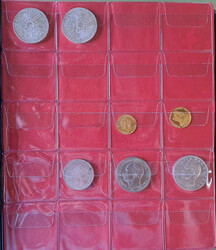MÜNZEN - Münz-Sammlung im Album, dabei Bundesrepublik mit den 5 DM ...