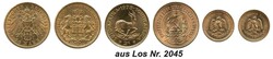 MÜNZEN - Anlagepartie von Goldmünzen, mit 20 Mk. Preussen 1893 u. ...