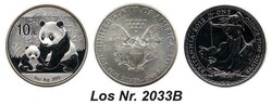 100.80.20: Multiple Lots - Coins - Silber Bullion World Coins
