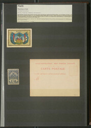 HAITI - 1881/98, sehr umfangr. Slg. der Klassik-Ausg. mit ...