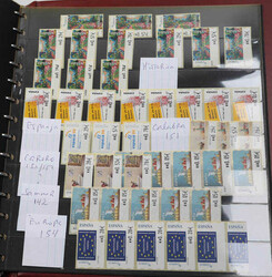 SPANIEN - Slg. ATM in 2 Alben, dabei schöner Teil ** Ausg. incl. ...