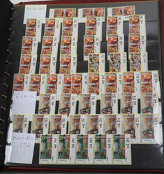 SPANIEN - Slg. ATM in 2 Alben, dabei schöner Teil ** Ausg. incl. ...