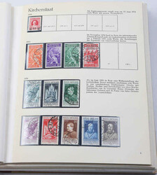 VATIKAN - 1851/1991, Slg. im Behrens-Vordruckalbum, beginnend mit ...