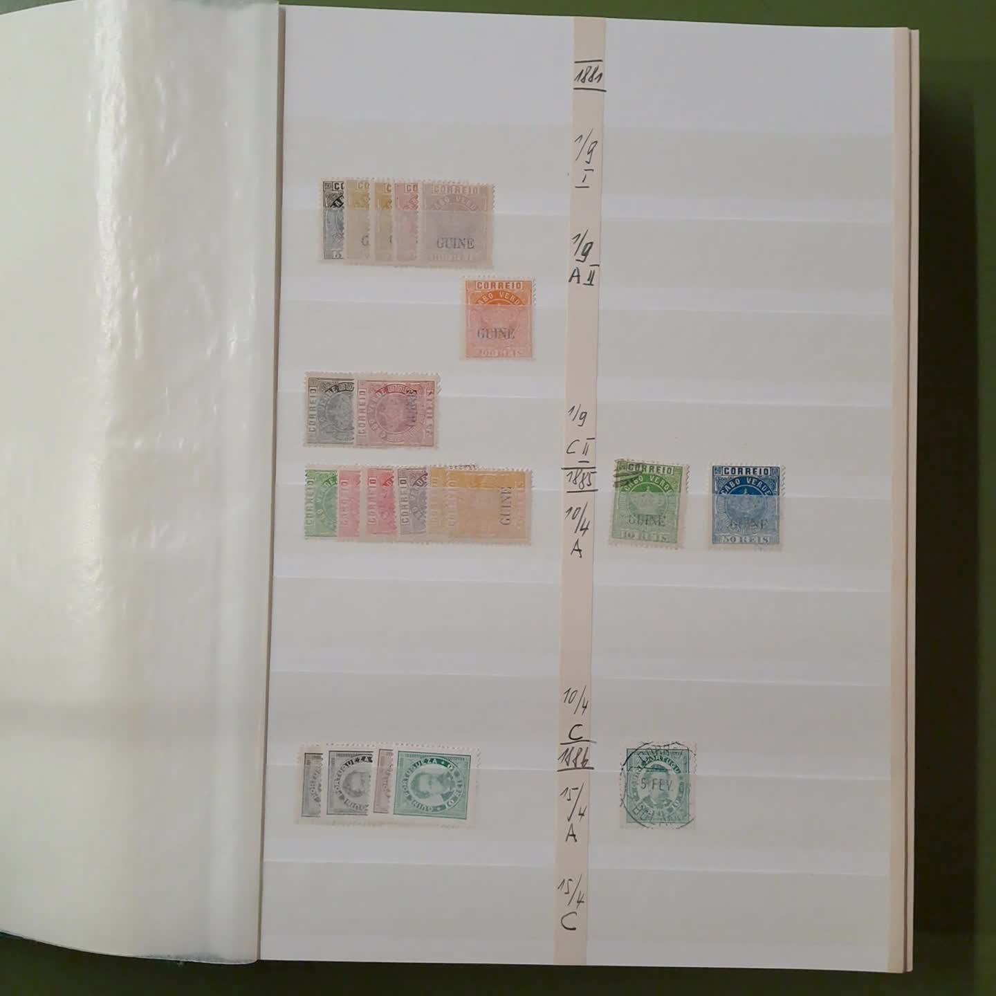 GUINEA-BISSAU - umfangr. Lager, hierbei schöner Teil der klass. Ausg ...