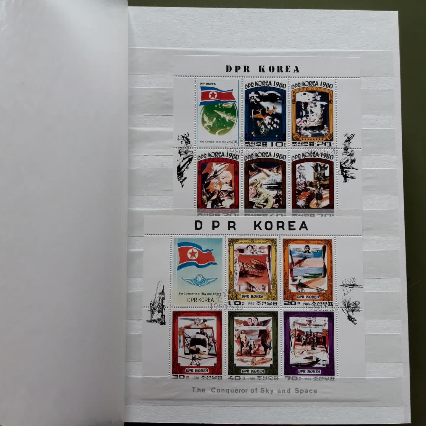 NORDKOREA - umfangr. Dubl.-Bestand in 3 grossen, meist dicken ...