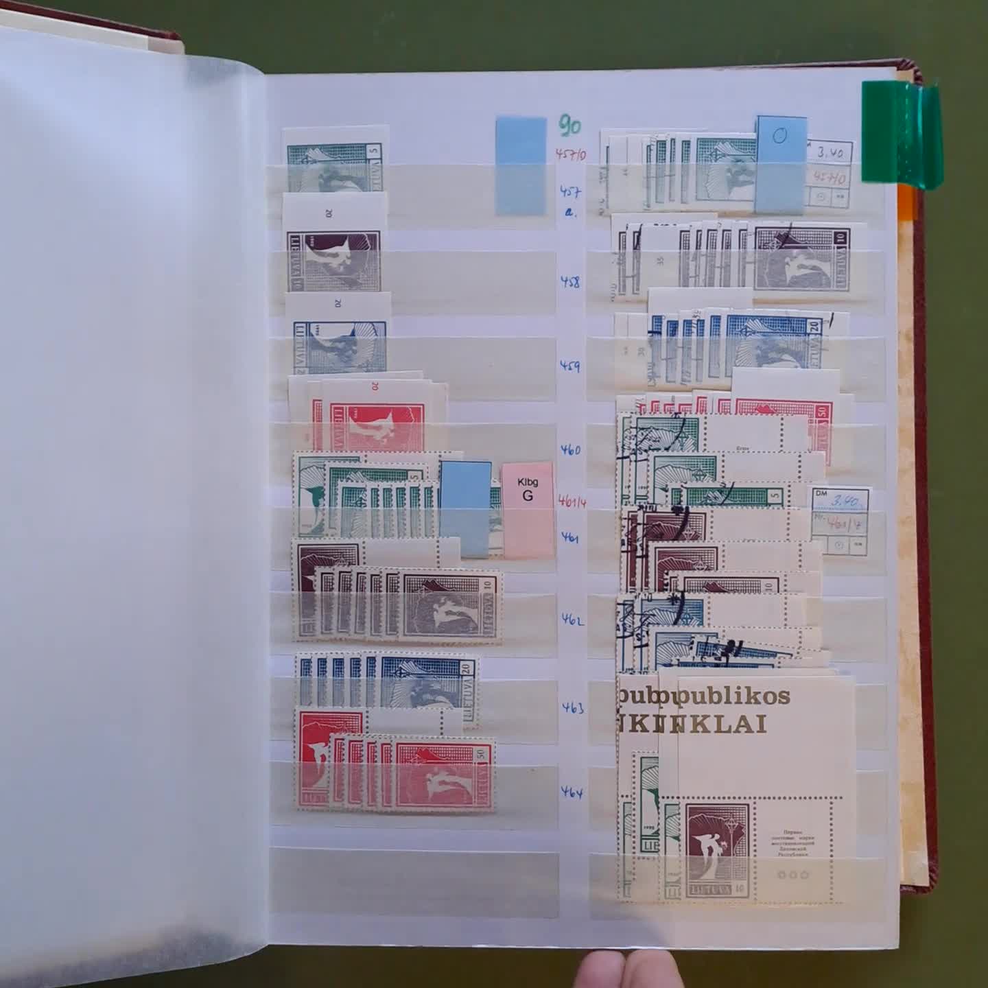 LITAUEN - 1990/2016, enormes, meist ** Händlerlager, dicht ...