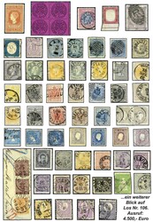 EUROPA - interess. Posten klass. sowie semiklass. Werte verschied. ...