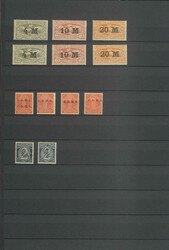 OBERSCHLESIEN - interess. kleine Partie mit bess. u. mittleren Werten ...