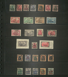 DANZIG - umfangr. Slg. im Lindner-Ringbinder wohl relativ ...