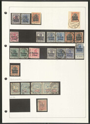 DEUTSCHE MILITÄRVERW.RUMÄNIEN - interess. u. spez. Slg. a. ...