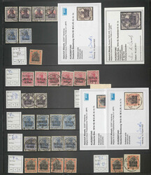 DEUTSCHE MILITÄRVERW.RUMÄNIEN - meist # Slg., spez. zus.-getragen ...