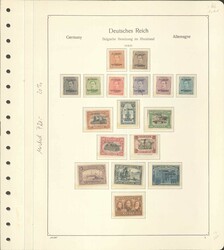 BELGISCHE MILITÄRPOST-RHEINLAND - kpl. Slg. auf ...