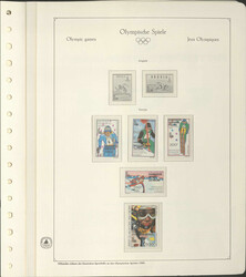 AFRIKA - ** Slg. Motiv-Ausgaben Sport der 80er-Jahre auf vielen ...