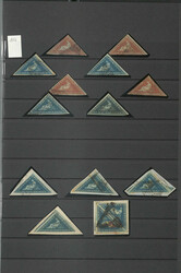 KAP DER GUTEN HOFFNUNG - nette Kollektion Dreiecks-Marken in vielfach ...