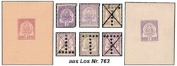 TUNESIEN - 1888/1903, interess. Slg. der alten Marken, darunter ...