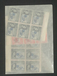 ZANSIBAR - ** Tütenpartie 1944/67 mit kpl. Serien, Freimarken wie Nr ...