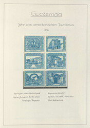 GUATEMALA - 1871/1990, saubere, doppelt geführte Slg. im ...