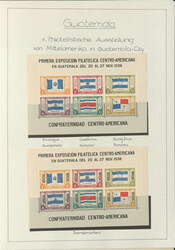 GUATEMALA - 1871/1990, saubere, doppelt geführte Slg. im ...