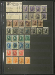 HONDURAS - 1866/98, interess. u. ungewöhnlich reichhaltige Slg. der ...
