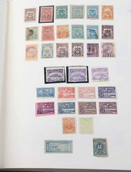 KOLUMBIEN - 1865/1990, interess.Slg. im Klemmbinder, ab der Klassik, ...
