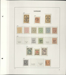SURINAM - schöne u. besonders umfangr. Slg., im modernen Bereich ** ...