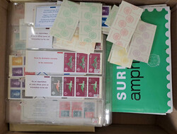 SURINAM - umfangr. Posten v. Blocks sowie vielen Kleinbogen in 3 ...