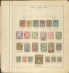 PERSIEN - alte Slg. ab etwa 1875 bis Mitte der 1920er-Jahre auf ...