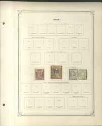 IRAN - 1875/1977, Grundstock-Slg. im grossen Yvert-Vordruckalbum, mit ...
