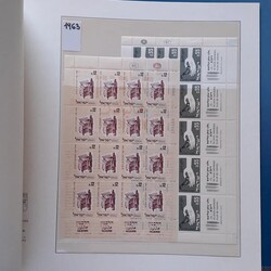 ISRAEL - 1948/96, meist ** Slg. in 4 Lindner-Falzlos-Vordruckalben ...