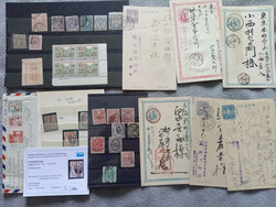 JAPAN - Lot mit ein paar klassischen Marken in unterschiedl. ...