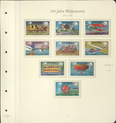 KAMBODSCHA - ** Slg. UPU 1974 incl. Sonder-Blocks, auch Goldausgaben. ...