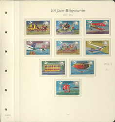 KAMBODSCHA - ** Slg. UPU 1974 incl. Sonder-Blocks, auch Goldausgaben. ...