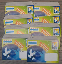 NORDKOREA - interess. Posten v. rund 100 ** GA mit dekorativen ...