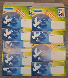 NORDKOREA - interess. Posten v. rund 100 ** GA mit dekorativen ...