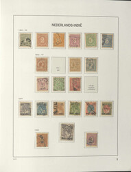NIEDERL.INDIEN - Slg. beginnend mit der Nr. 1 bis zum Jahr 1948 incl. ...