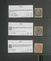 PORTUG.INDIEN - 1872/83, interess. Slg. der Klassik-Ausg. mit 82 ...