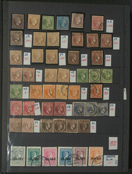 GRIECHENLAND - umfangr. Partie im grossen Steckbuch ab Klassik, mit ...