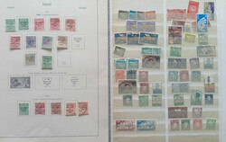 IRLAND - 136 Irland Kemmbinder mit meist gest. Sammlung auf Blättern ...